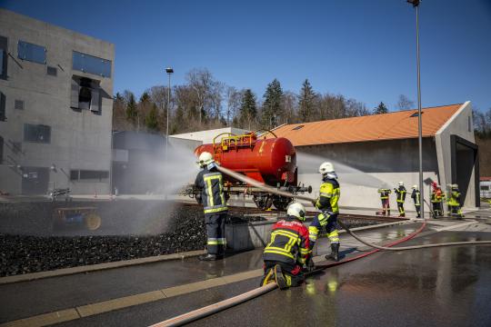 corps de sapeurs-pompier Fribourg